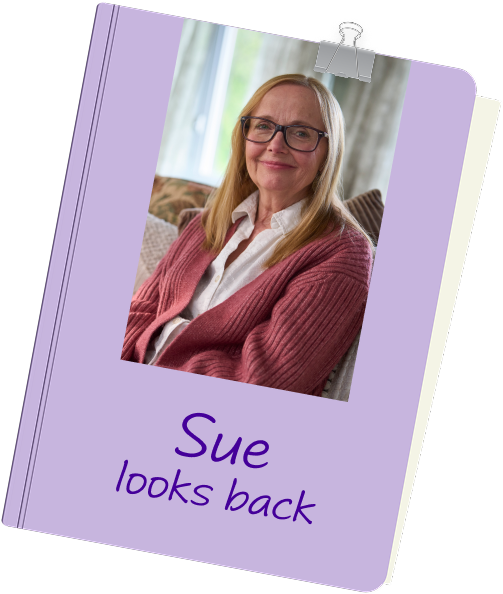 Sue, real patient